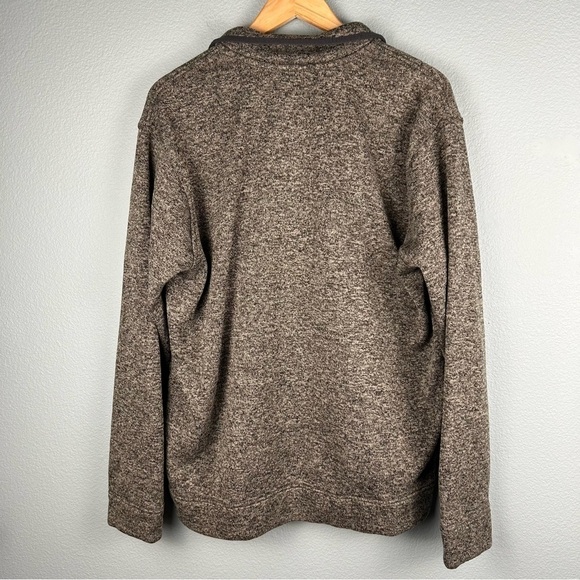 Eddie Bauer Men’s Snap Placket Radiator Fleece Knit Pullover Size XL - Picture 2 of 8